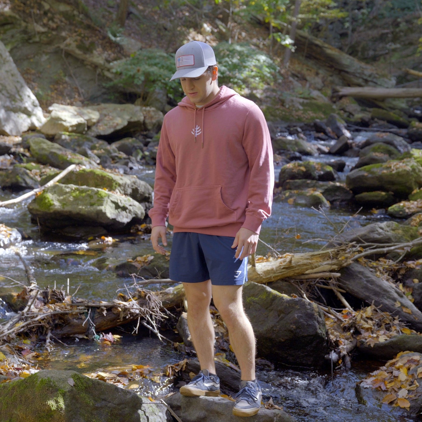 Classic Hoodie (French Terry) - Salmon